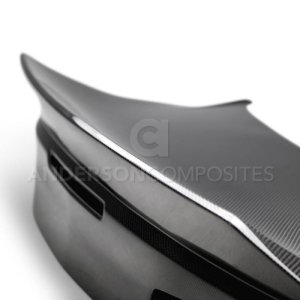 Chevrolet Camaro Decklid - Anderson Composites - Double Sided w/ Integrated Spoiler - Carbon Fiber - `16-`21